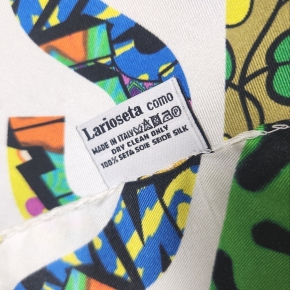 Moschino 100% Silk Scarf - Picture 4 of 13